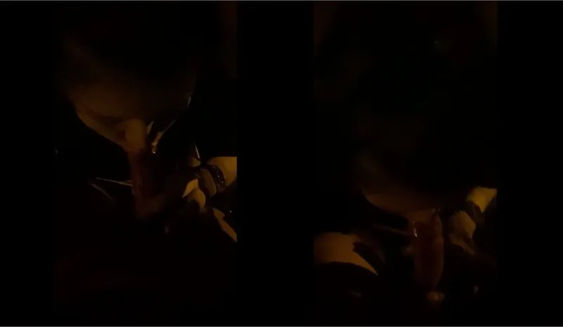 Cho bồ dâm liếm cu trong công viên